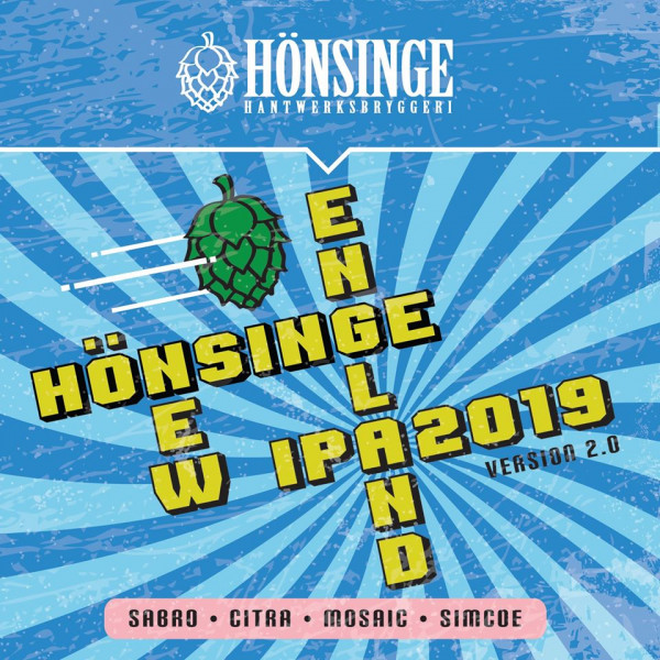 Hönsinge Hantwerksbryggeri Neipa 2019 V2.0
