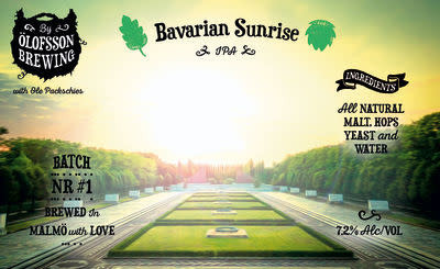 Ölofsson Brewing Bavarian Sunrise