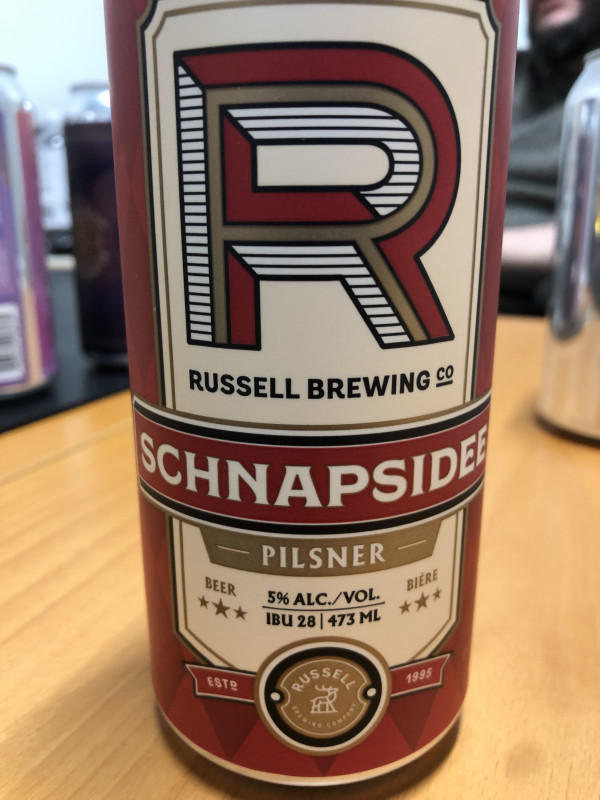 Russell Brewing Company Schnapsidee