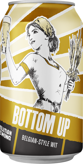 Revolution Brewing Company Bottom Up Wit