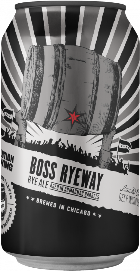 Revolution Brewing Company Boss Ryeway (2019)