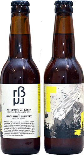 Modernist Brewery Meteorite vs. Earth