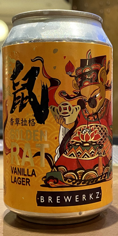 Brewerkz Golden Rat Vanilla Lager