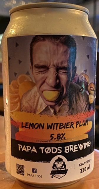Pa Pa Tods Lemon Witbier Plum