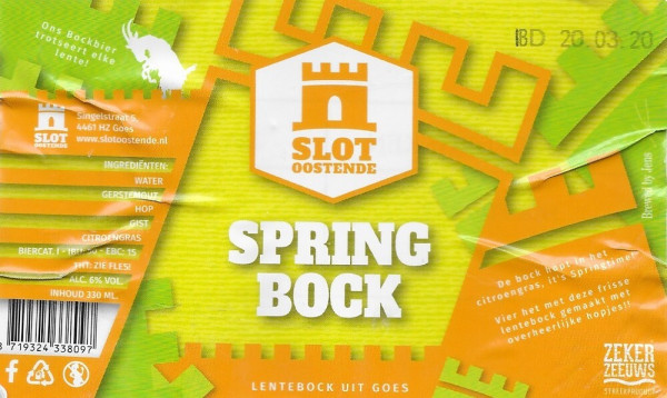 Slot Oostende Spring Bock