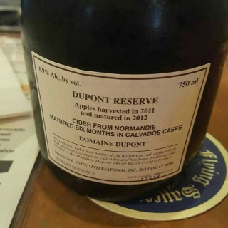 Domaine Famille Dupont Cidre Réserve 2011