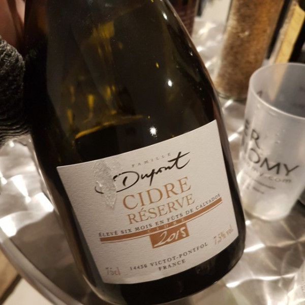 Domaine Famille Dupont Cidre Réserve 2015