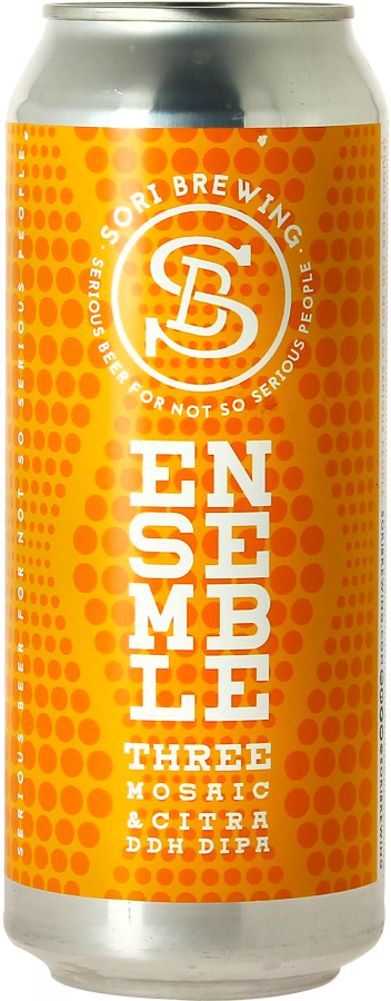 Sori Brewing Ensemble Three: Mosaic & Citra DDH DIPA