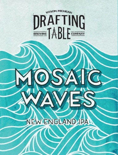 Drafting Table Brewing Company Mosaic Waves