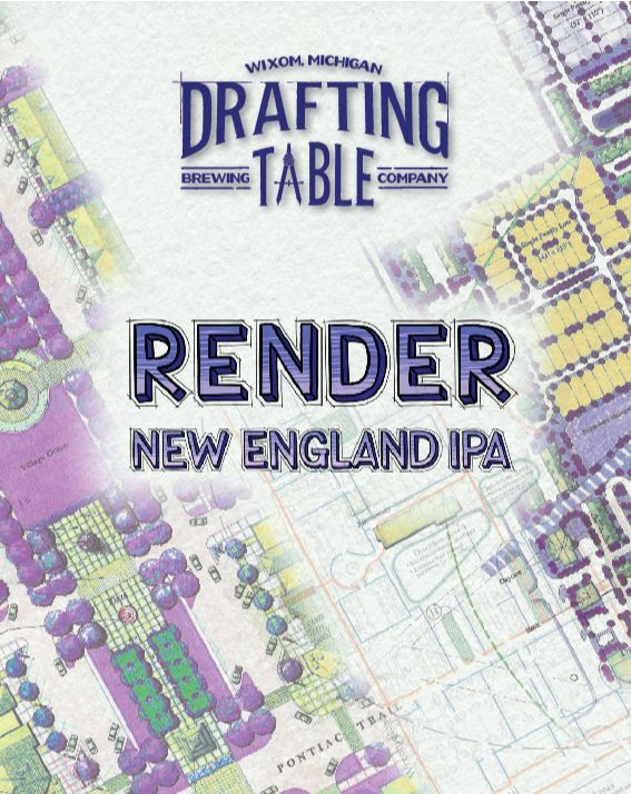 Drafting Table Brewing Company Render