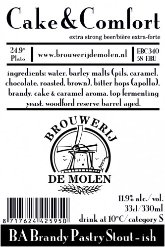Brouwerij De Molen Cake & Comfort