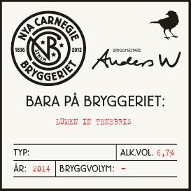 Nya Carnegiebryggeriet Lumen In Tenebris