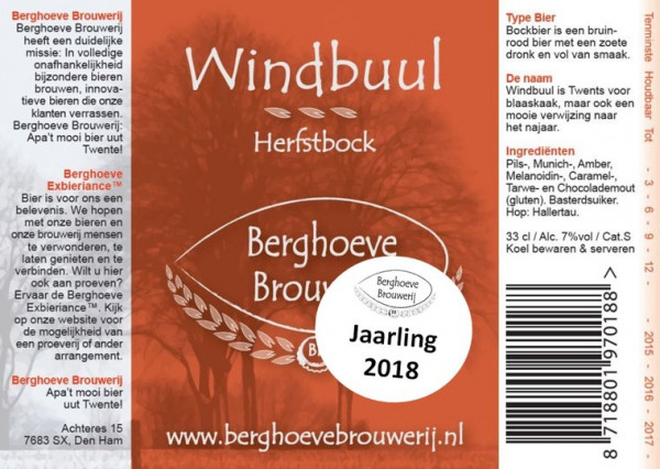 Berghoeve Brouwerij Windbuul