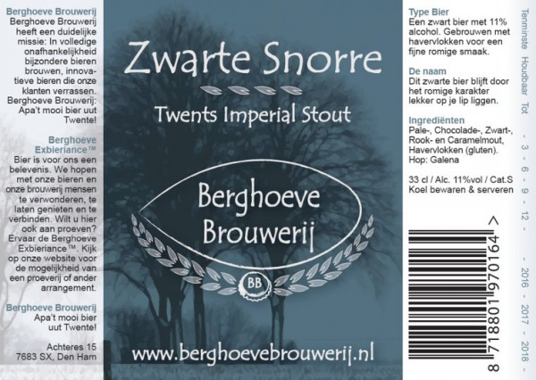Berghoeve Brouwerij Zwarte Snorre