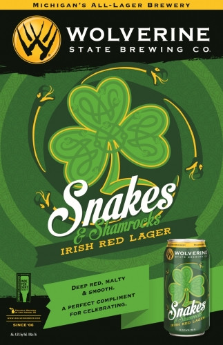 Wolverine State Brewing Co. Snakes & Shamrocks