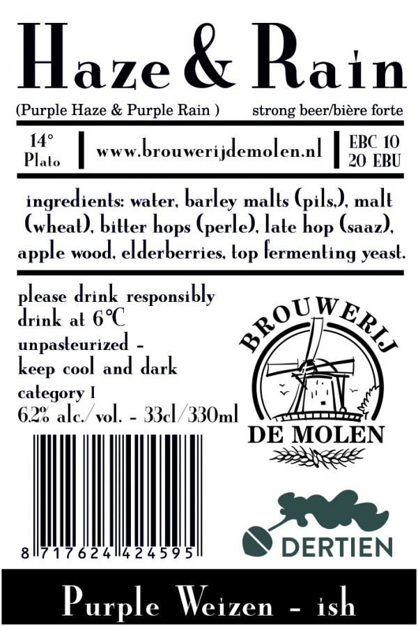 Brouwerij De Molen Haze & Rain
