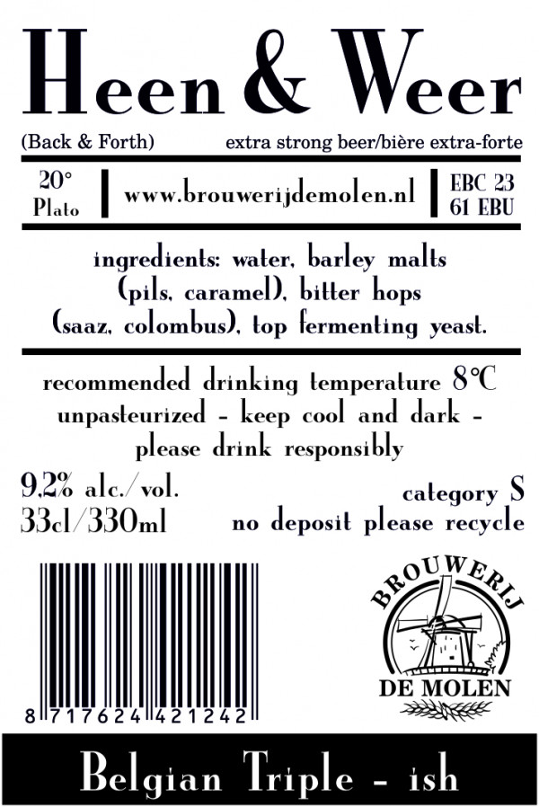Brouwerij De Molen Heen & Weer