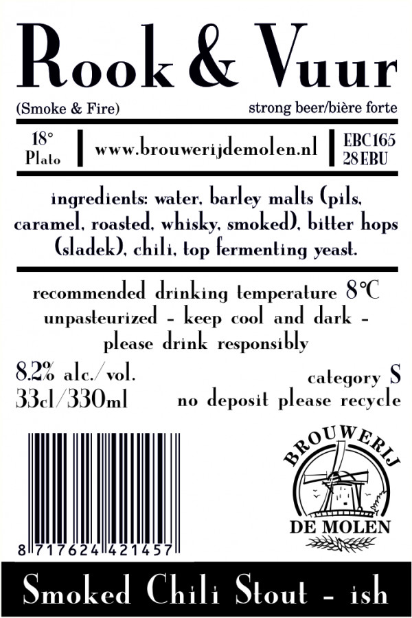 Brouwerij De Molen Rook & Vuur