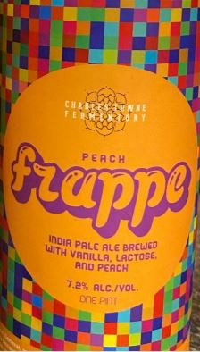 Charles Towne Fermentory Frappe : Peach