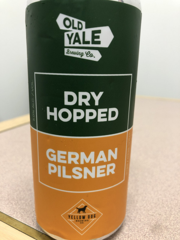 Old Yale Brewing Dry Hopped German Pilsner