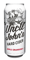 Uncle John's Hard Cider Apple Cranberry