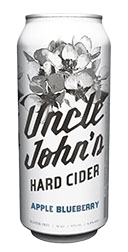 Uncle John's Hard Cider Apple Blueberry