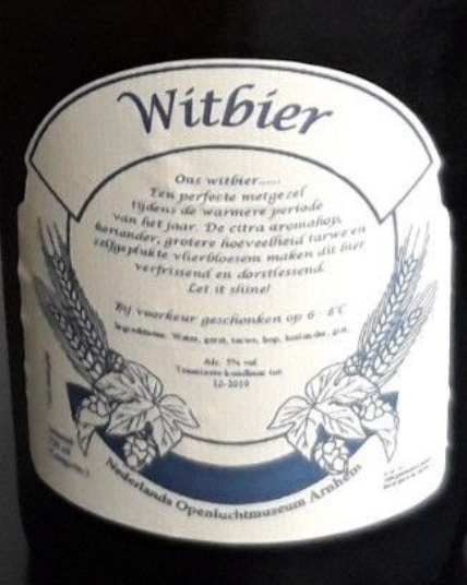 Nederlands Openluchtmuseum Witbier Met Vlierbloesem