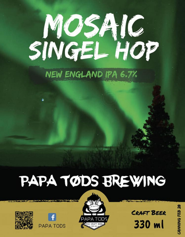 Pa Pa Tods Mosaic Single Hop