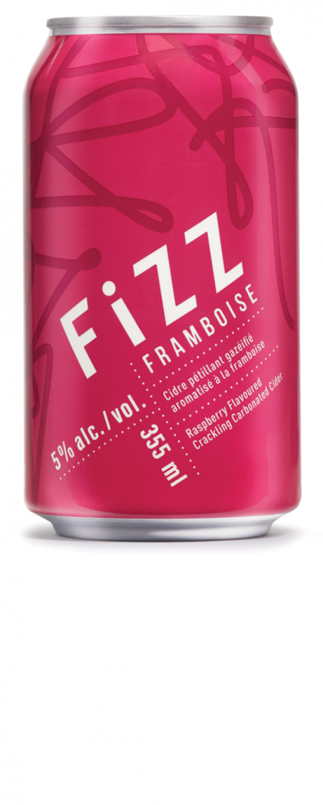 Vignoble et Cidrerie Coteau Rougemont Fizz Framboise