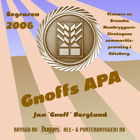 Dugges Bryggeri Segraren 2006 Gnoffs APA