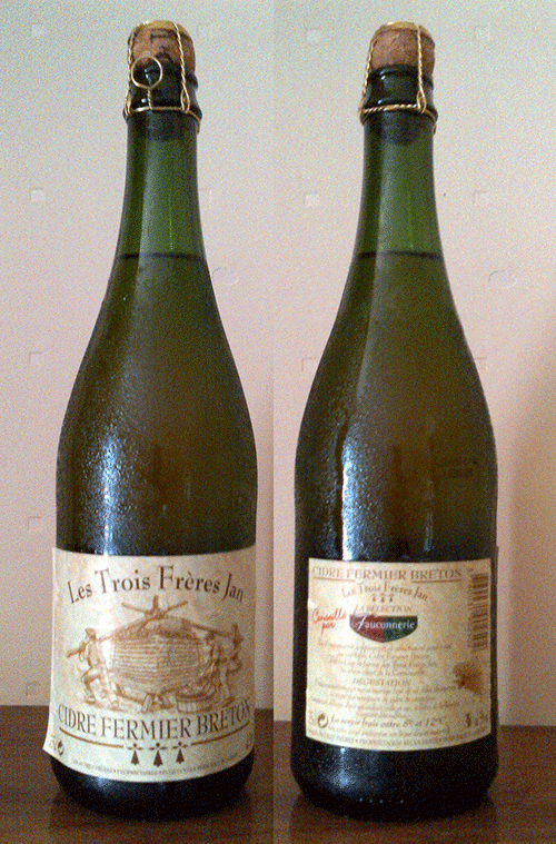 Château de Lézergué / Jan-Autret Frères / Les Celliers de l'Odet Les Trois Frères Jan Cidre Fermier Breton