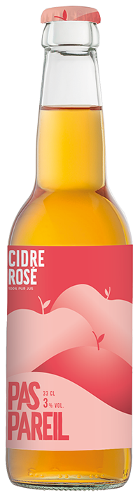 Pas Pareil Cidre Rosé
