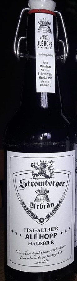 Hausbrauerei Mario Miedl (Stromberger Urbräu) Alé Hopp
