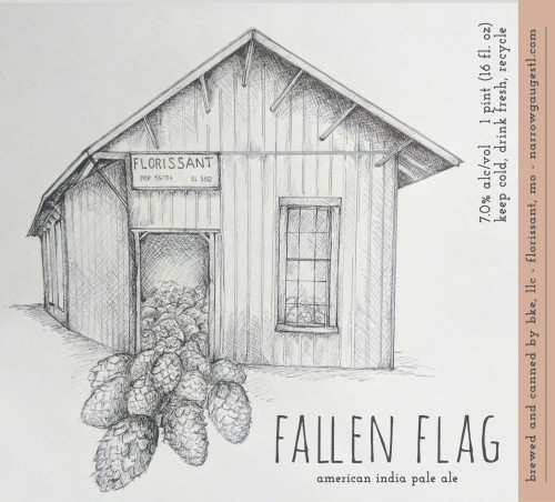 Narrow Gauge Brewing Company Fallen Flag