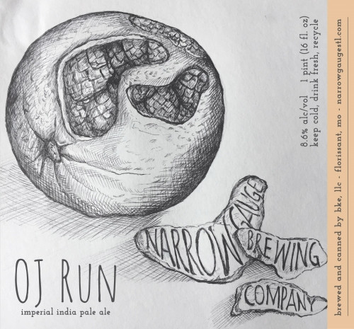 Narrow Gauge Brewing Company OJ Run