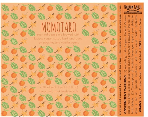Narrow Gauge Brewing Company Momotaro