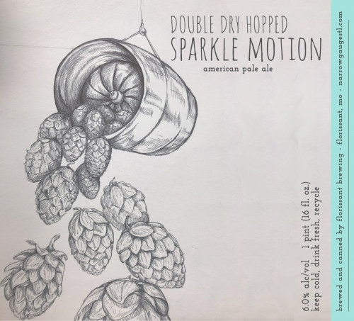 Narrow Gauge Brewing Company Sparkle Motion: Double Dry Hopped