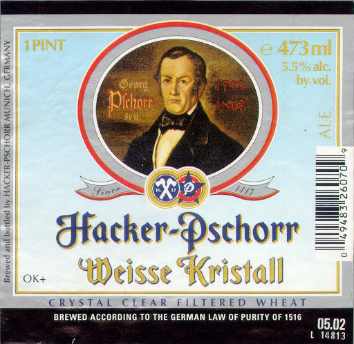 Hacker-Pschorr Kristall Weisse