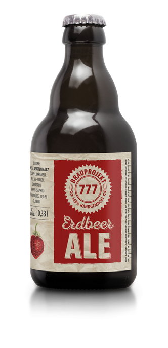 Brauprojekt 777 Erdbeer Ale