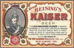 New Albanian Brewing Company Kaiser 2nd Reising