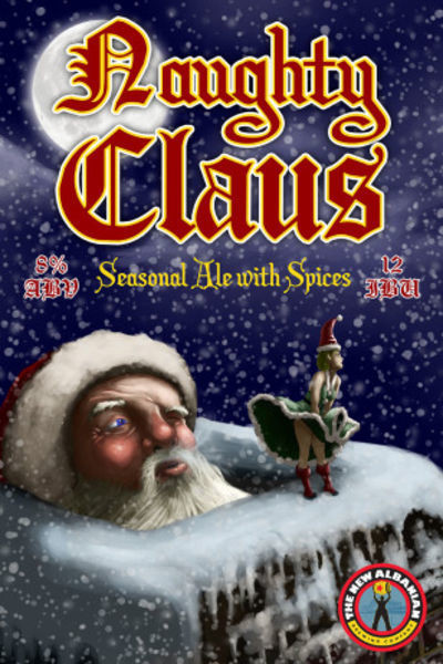 New Albanian Brewing Company Naughty Claus