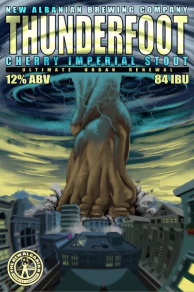 New Albanian Brewing Company ThunderFoot