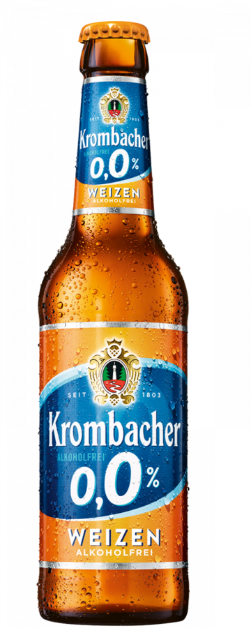 Krombacher Privatbrauerei 0,0% Weizen