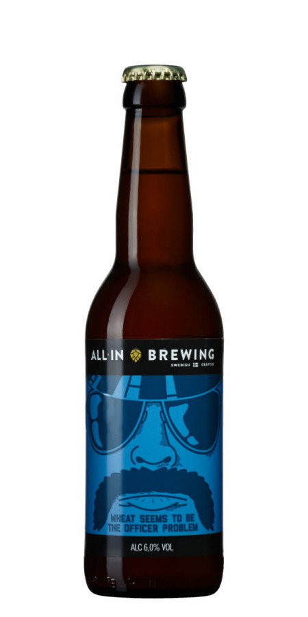 All In Brewing Wheat Seems To Be The Officer Problem - Blue Label