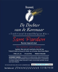 De Dochter van de Korenaar Sans Pardon