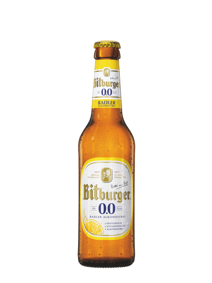 Bitburger Braugruppe 0,0% Radler