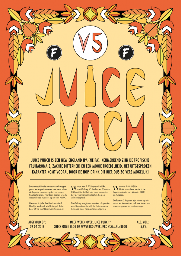 Brouwerij Frontaal Juice Punch V5