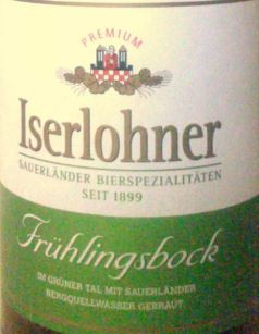 Privatbrauerei Iserlohn Frühlingsbock / Maibock