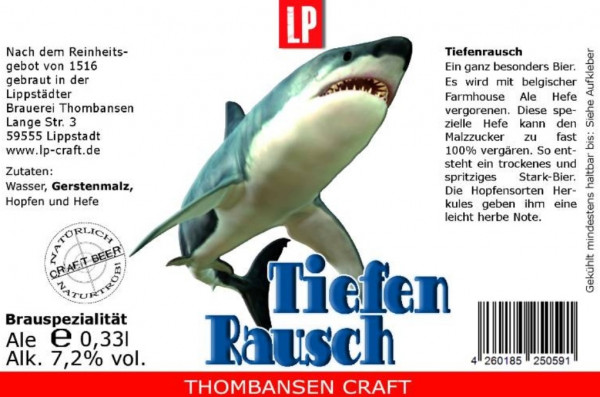 Brauerei Thombansen Tiefenrausch