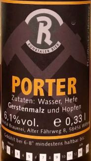 Ruhrtal Brauerei Porter
